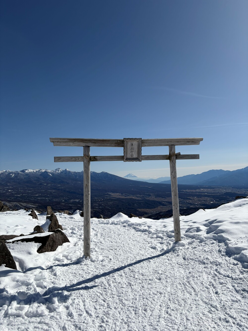 冬の霧ヶ峰