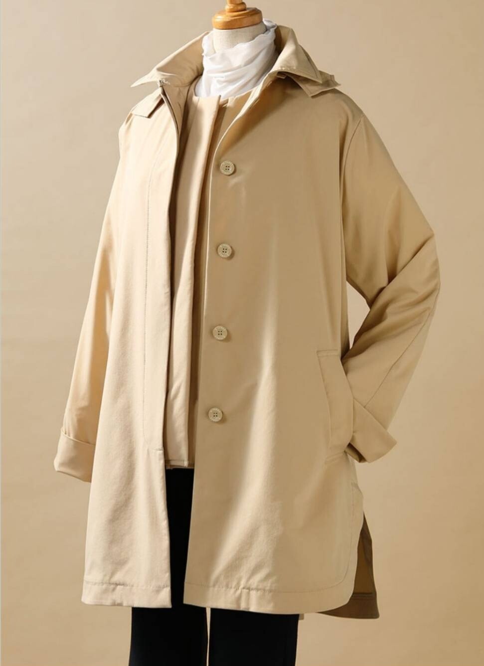 Aラインコート&ベスト