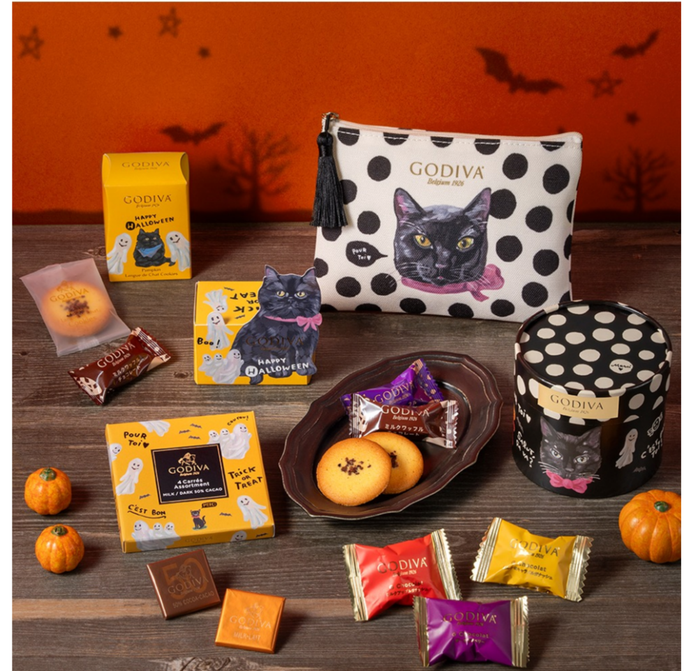 【🎃期間限定🐈‍⬛🍫】ゴディバ ブラックキャット コレクション 🐈‍⬛👻