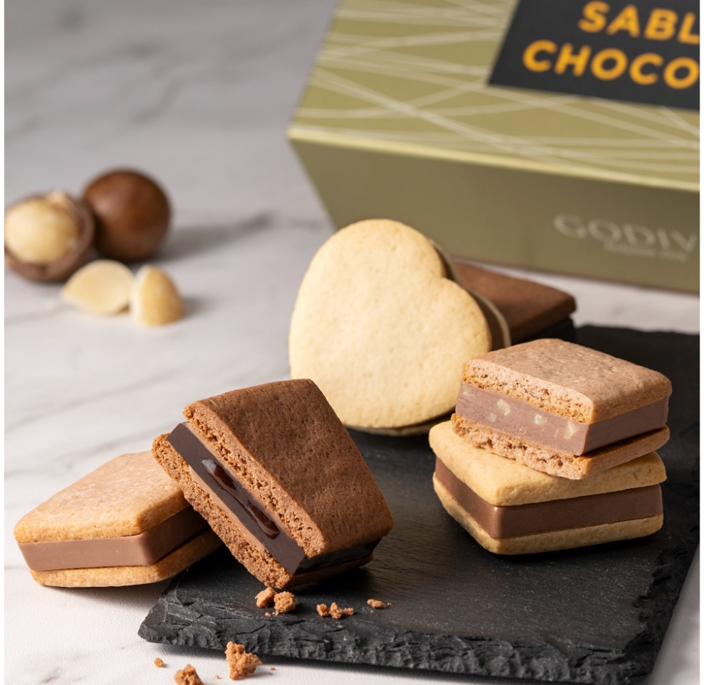  〈GODIVA〉✨伝統のチョコレートをサブレの定番に🌹💝　サブレショコラ
