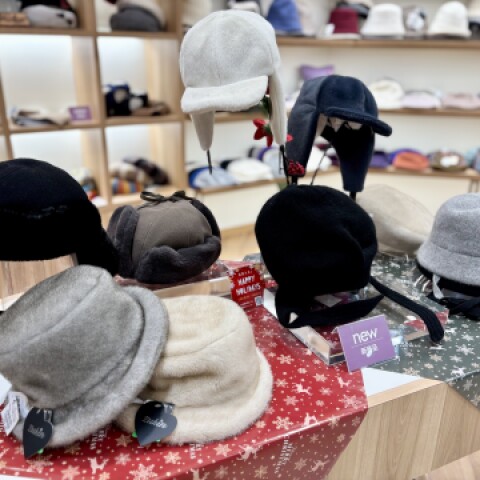 冬の帽子⛄️水野ミリナー | 婦人洋品売場 | 高知大丸公式 SHOP BLOG