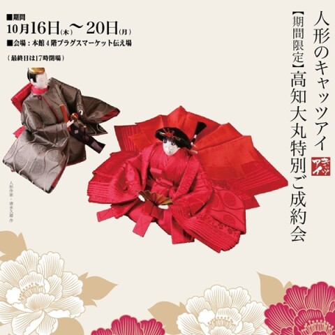 人形のキャッツアイ『高知大丸特別ご成約会』 | プラグス マーケット