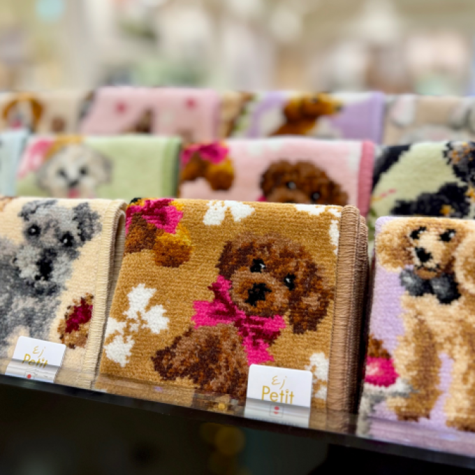 シェニール織ハンカチコレクション✨