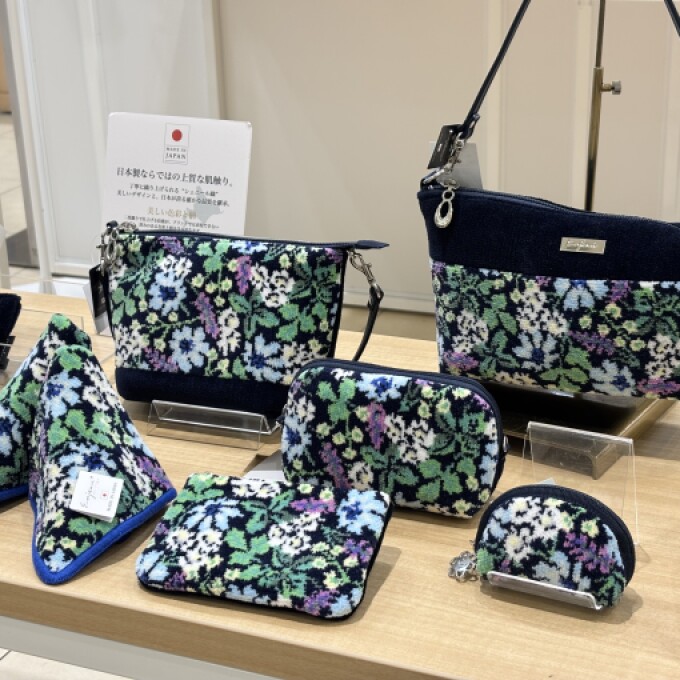 〈新商品〉日本製シェニール織ハンカチ🇯🇵Enjeau(アーンジョー)