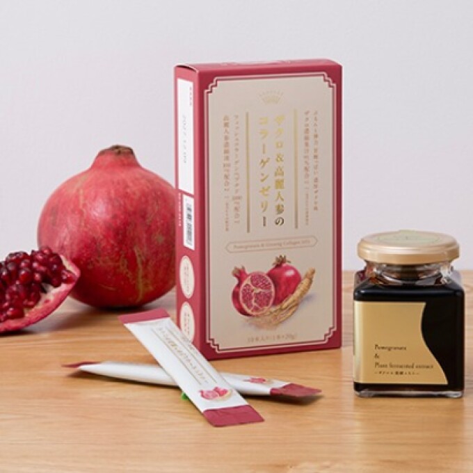 新商品！ザクロ＆高麗人参のコラーゲンゼリー