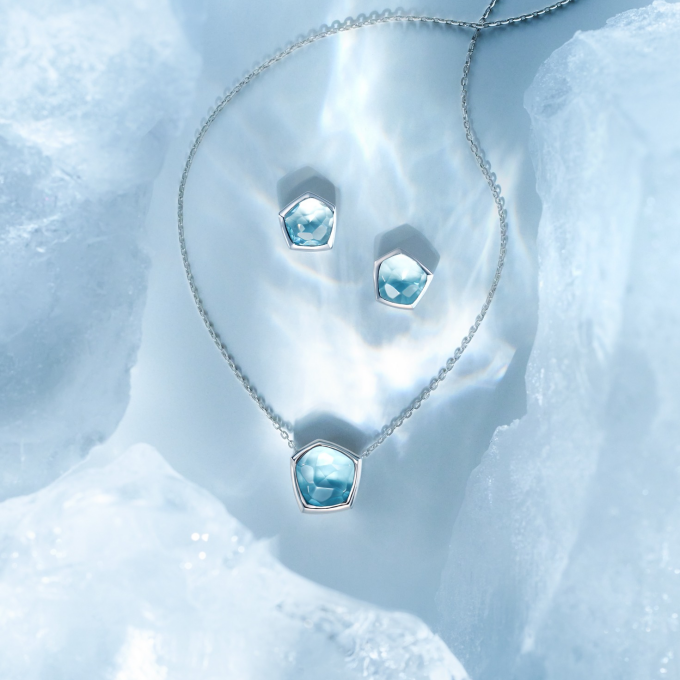 ブルートパーズ ネックレス