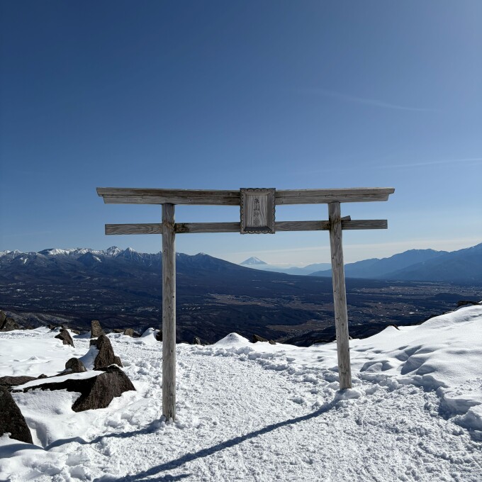 冬の霧ヶ峰