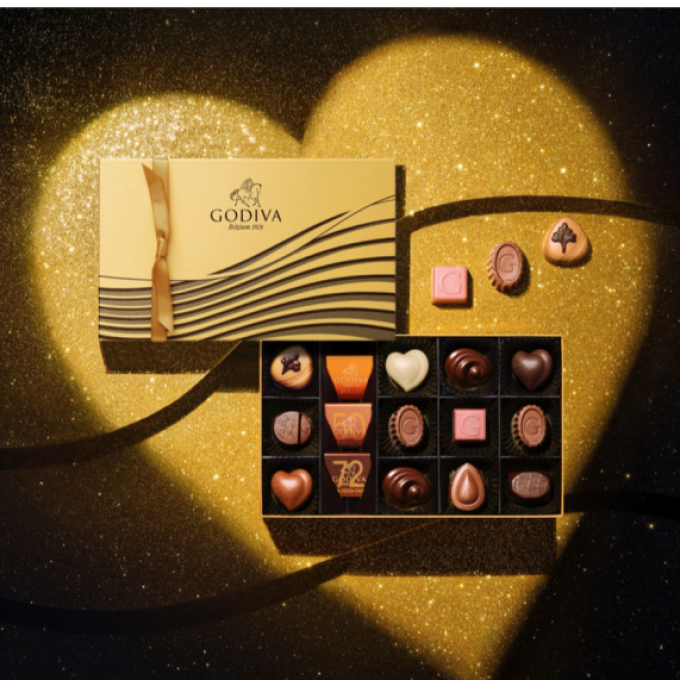 《GODIVA》💝まごころを込めて✨ハート オブ ゴールド コレクション