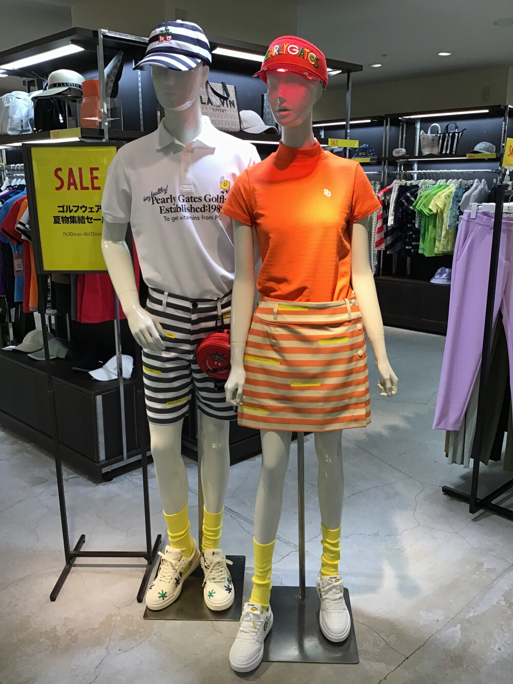 POPUP  ゴルフウェア夏物集結セール