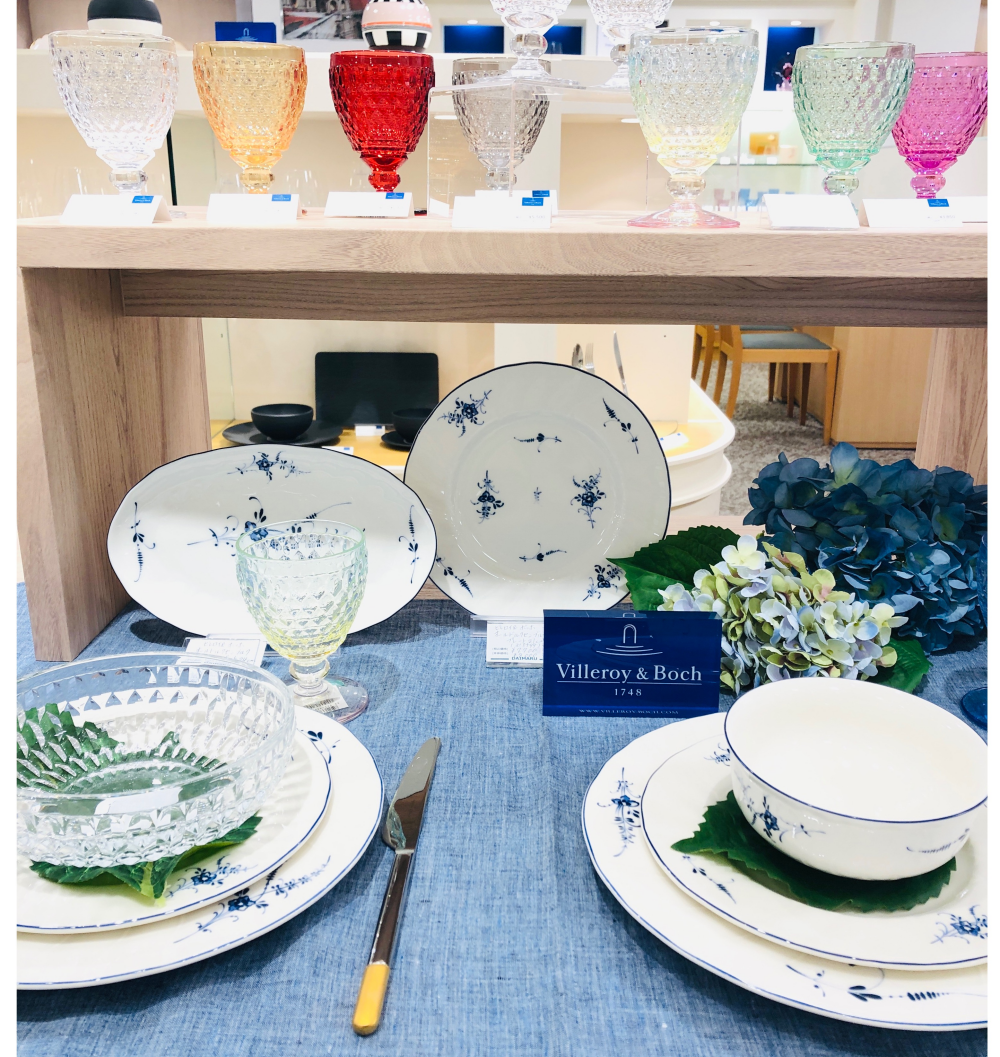 V&Bから夏にピッタリのオールドルクセンブルクが入荷しました💙