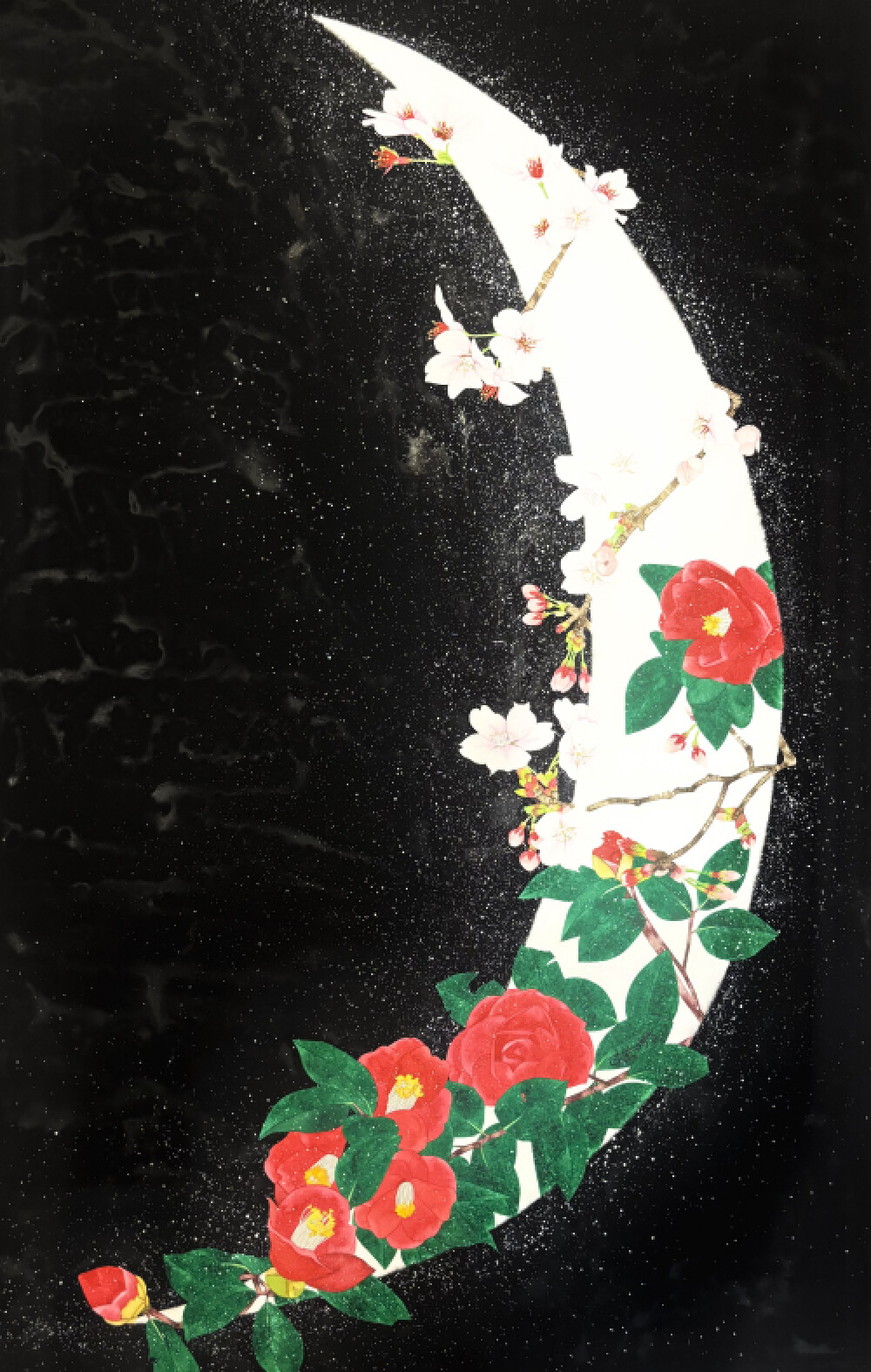 月といきる　楠堂 葵 水彩画展