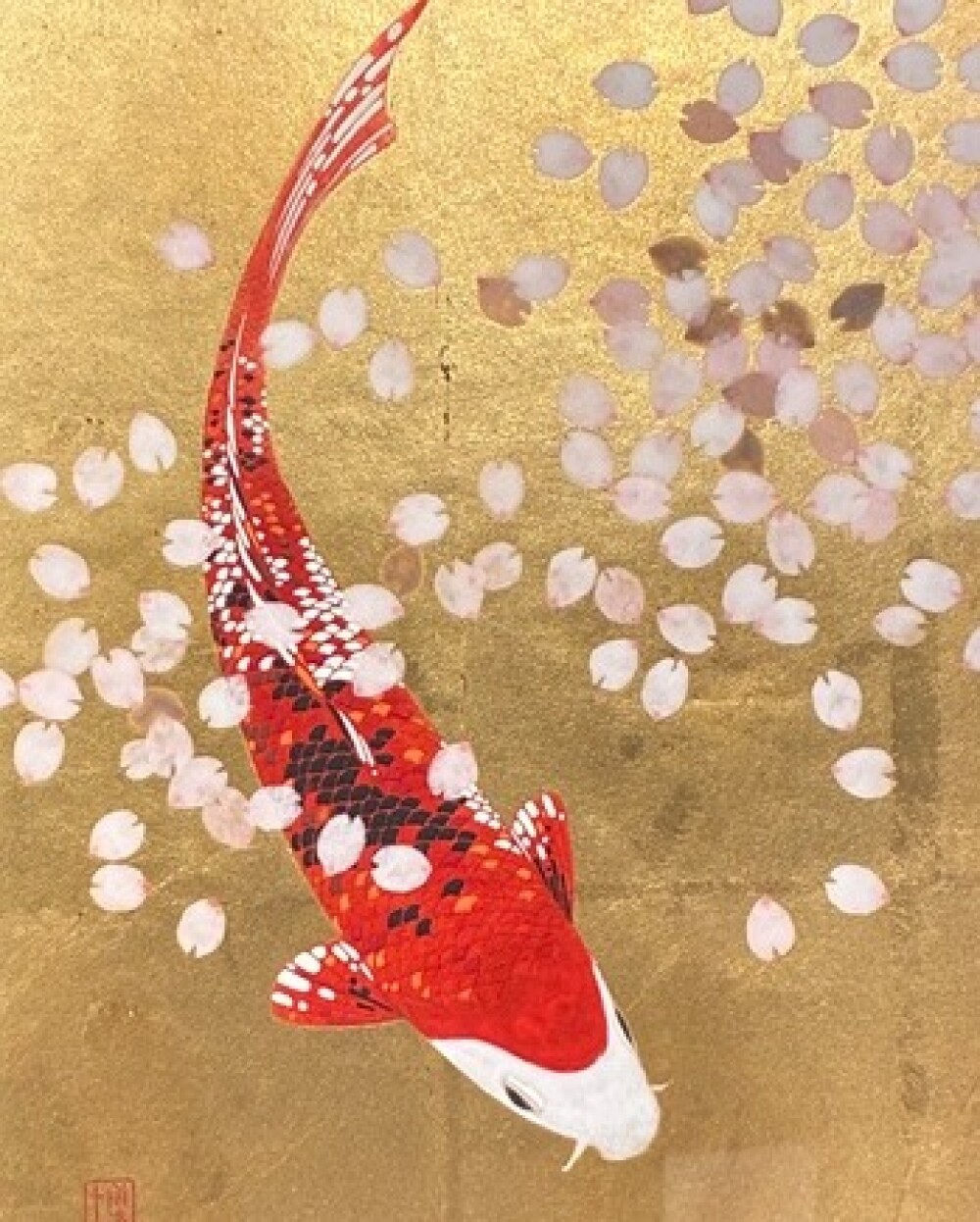 初瀬博輝日本画展　平面の放浪