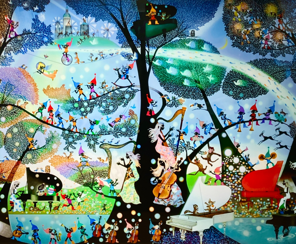 光と影のファンタジー　 藤城 清治 版画展
