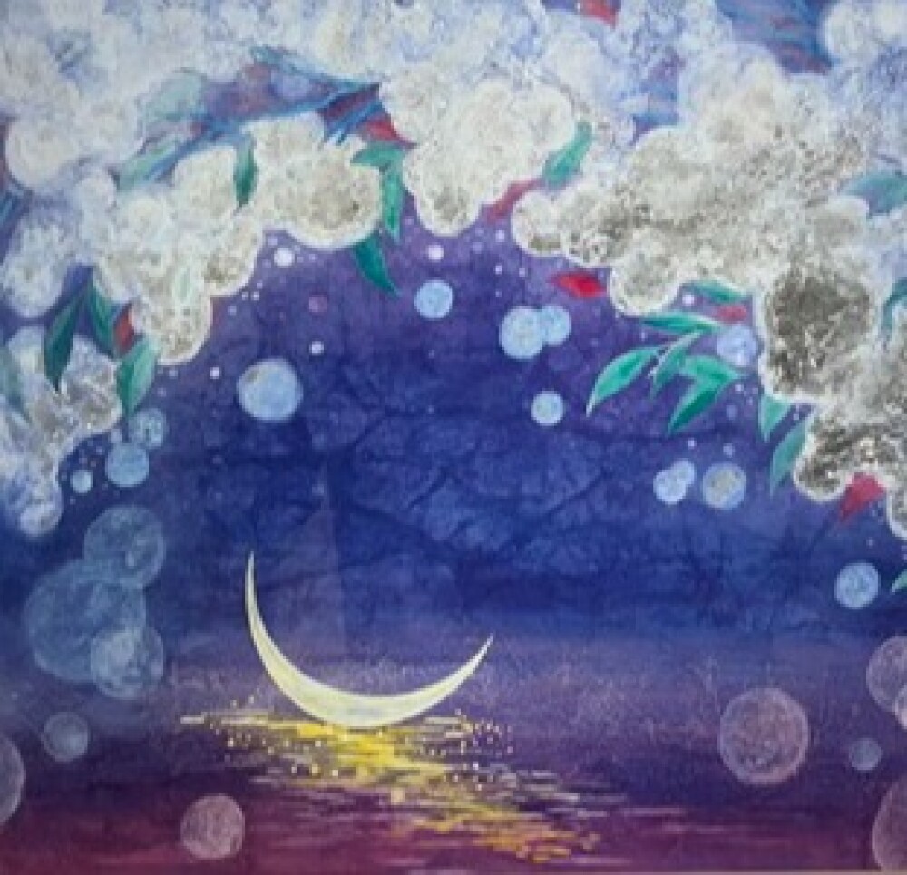 國枝愛子日本画展 ～夕映えと月華～