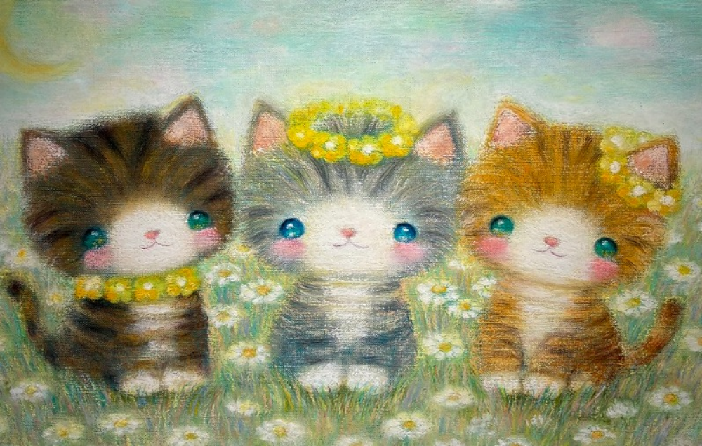 おかもとあお絵画展 すてきな日々と夢