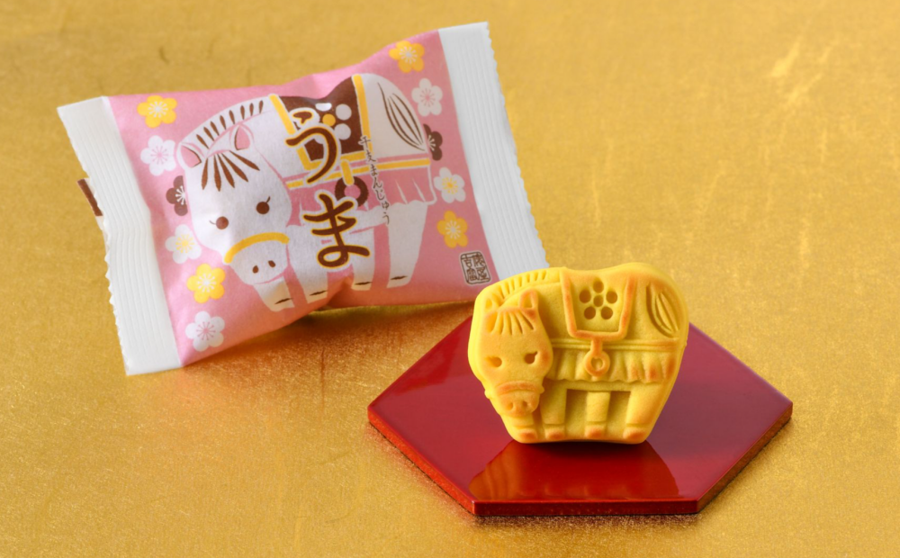 [俵屋吉富] 干支まんじゅう「うま」