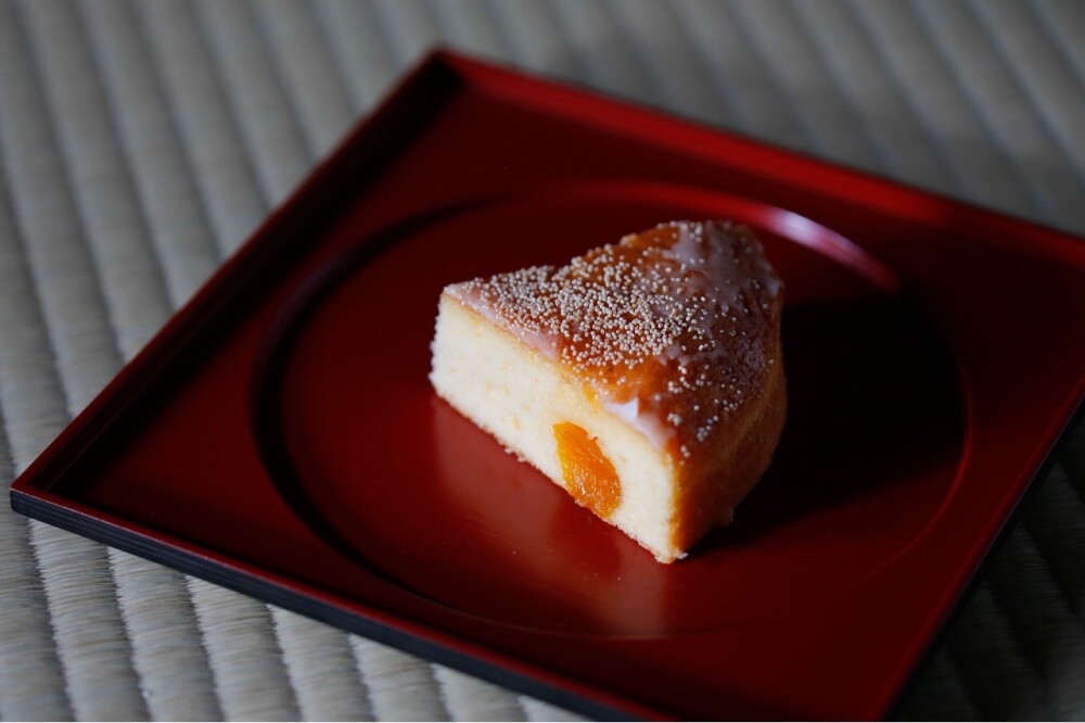 ＜老松＞　もも松風