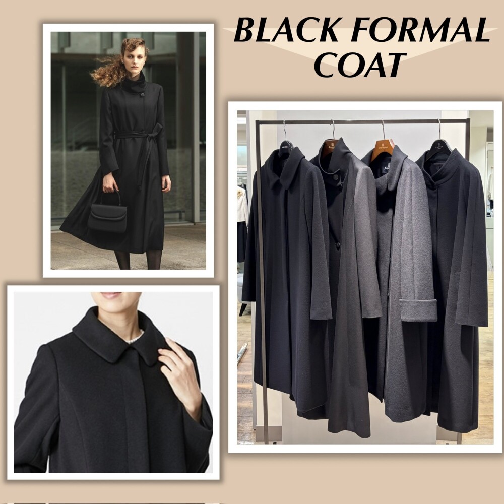 【ブラックフォーマルコート】ご紹介
