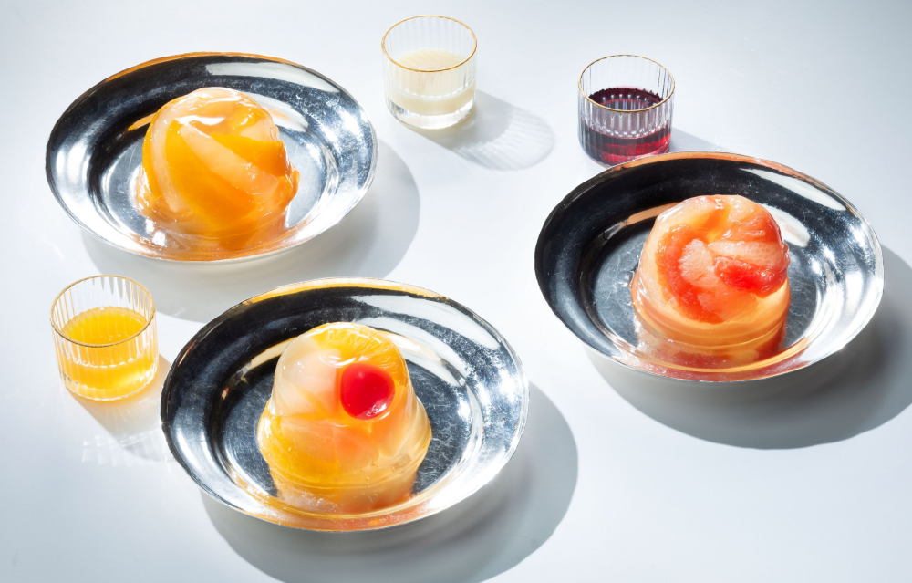 京都吉兆のフルーツゼリー寄せ