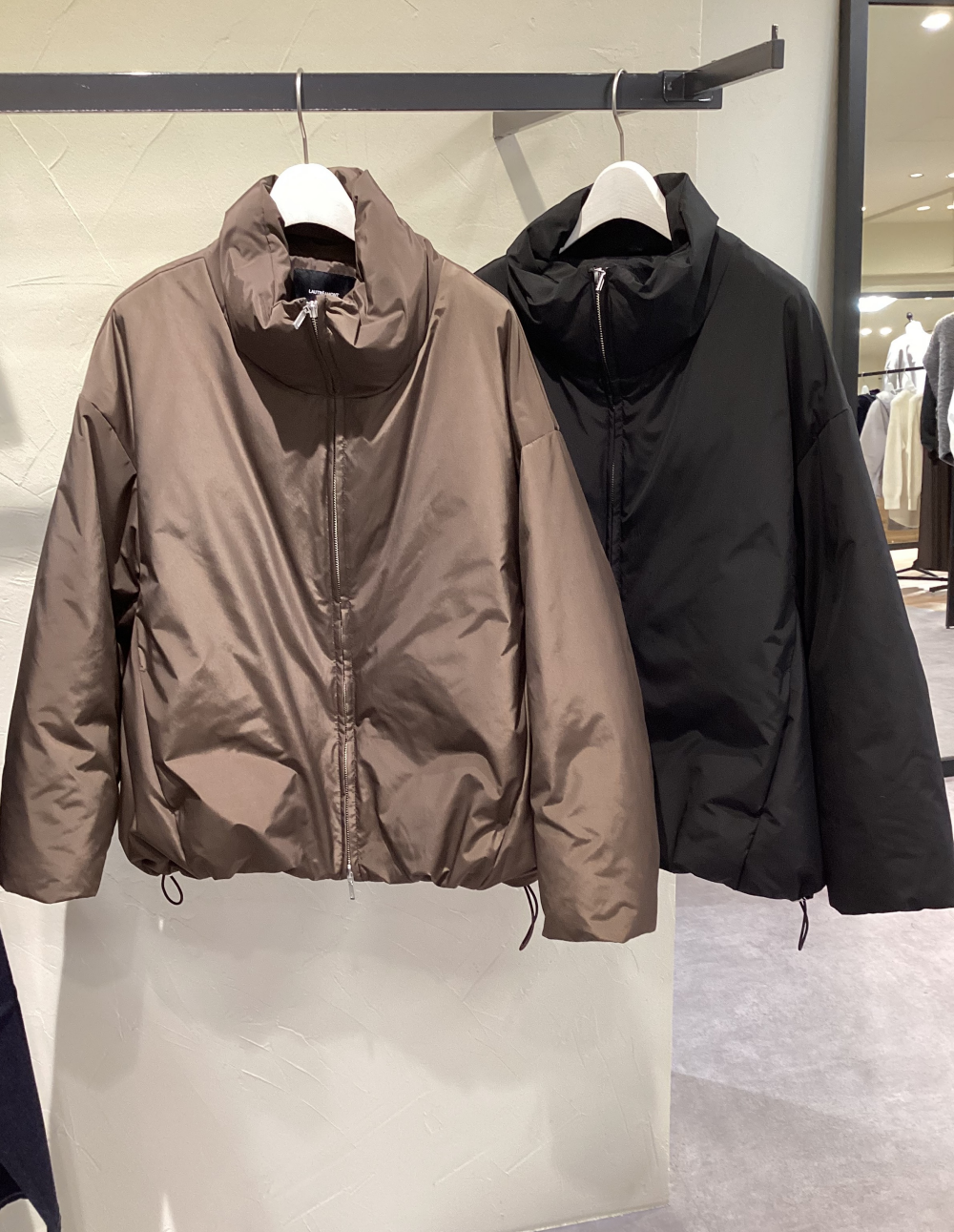 50%OFF！スタンドカラーダウンブルゾン