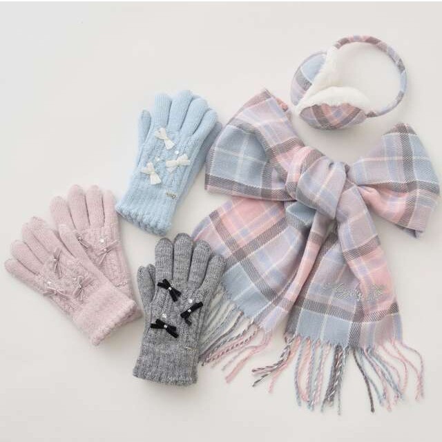🎀メゾピアノジュニア🧤冬小物🧤