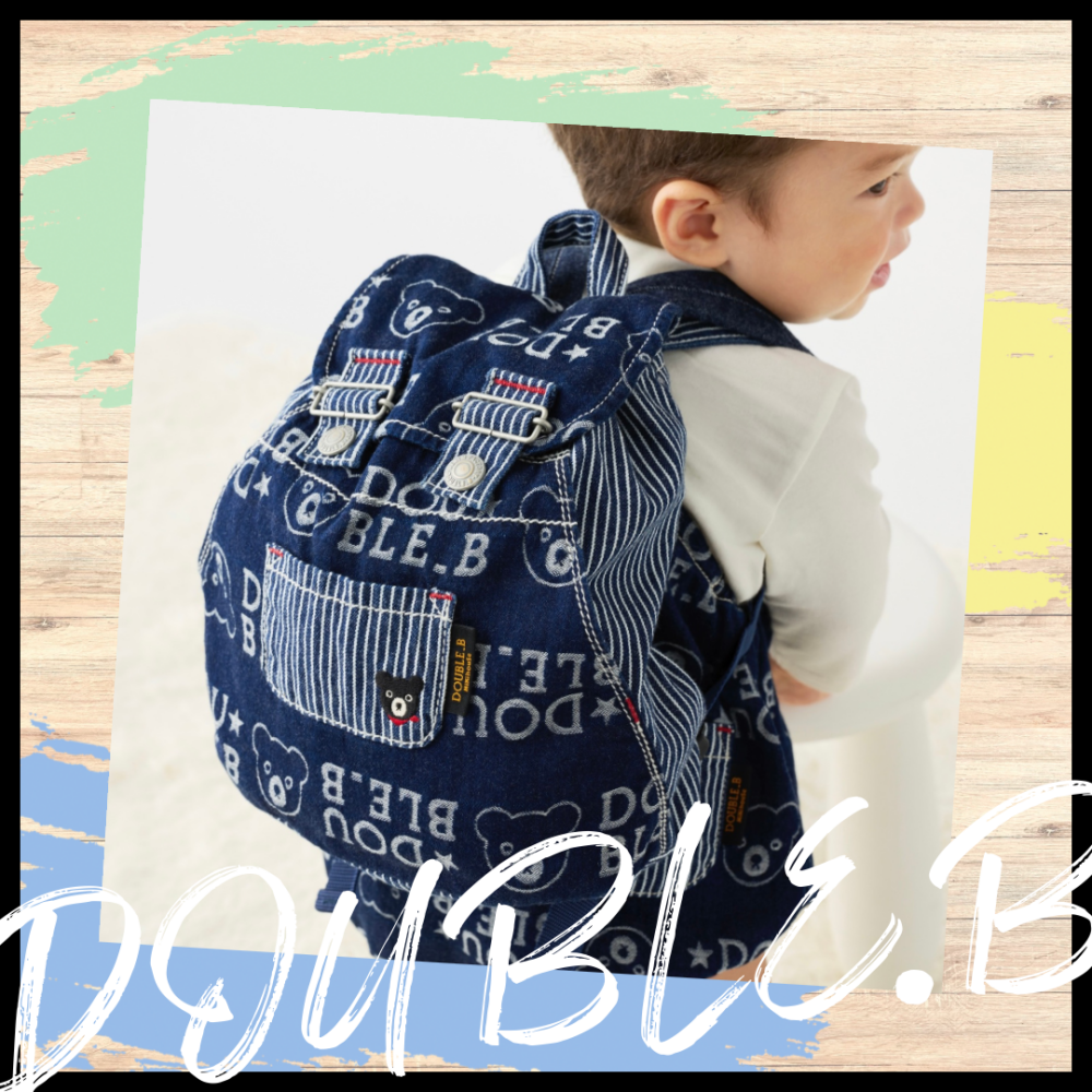 《ミキハウス》ジャカードデニム