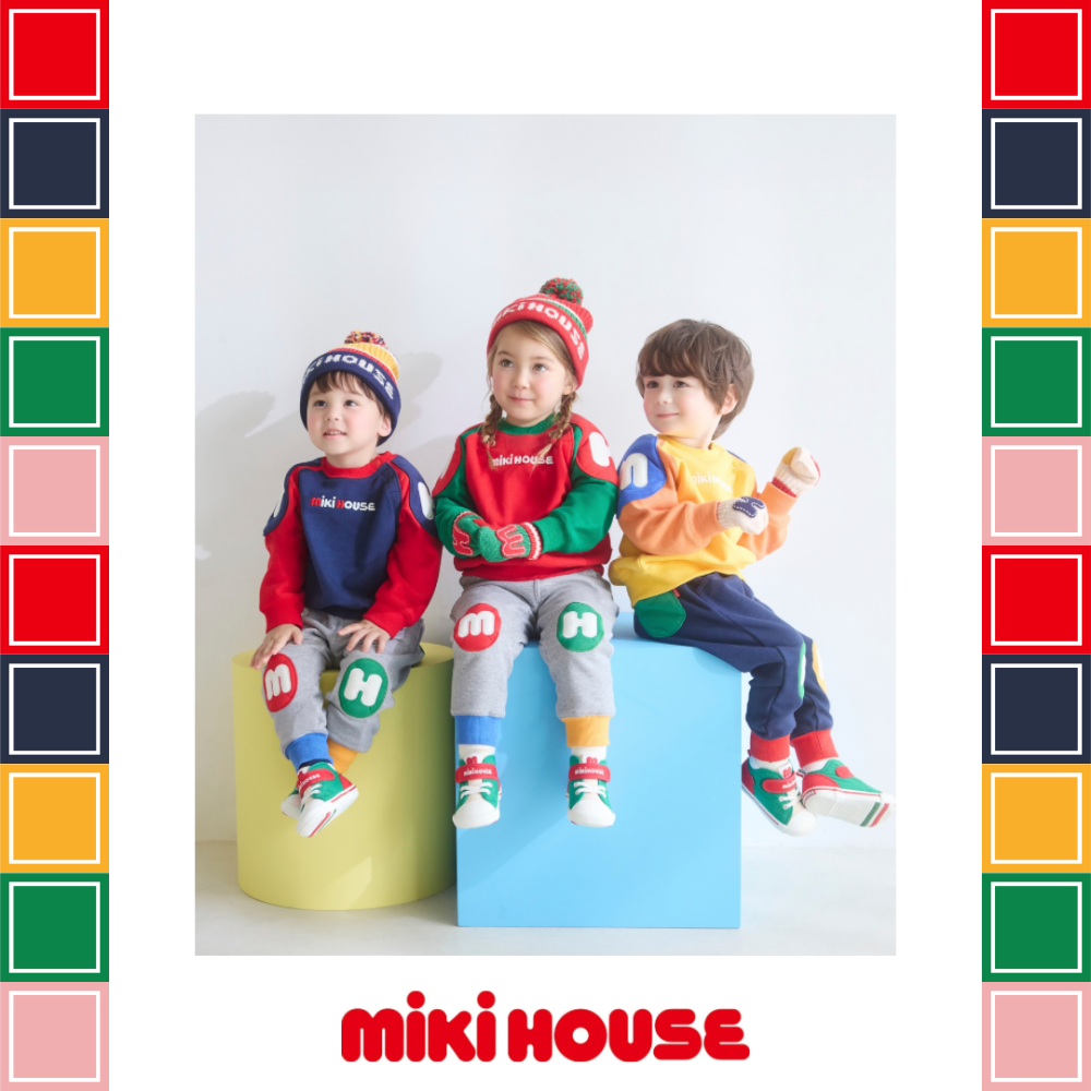 《ミキハウス》レトロトレーナー