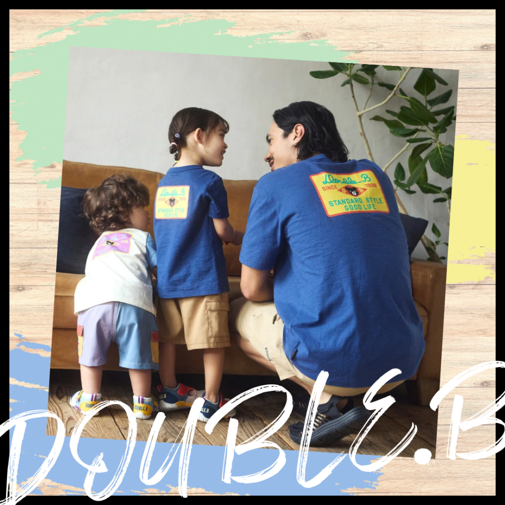 《ミキハウス》親子ペアTシャツ