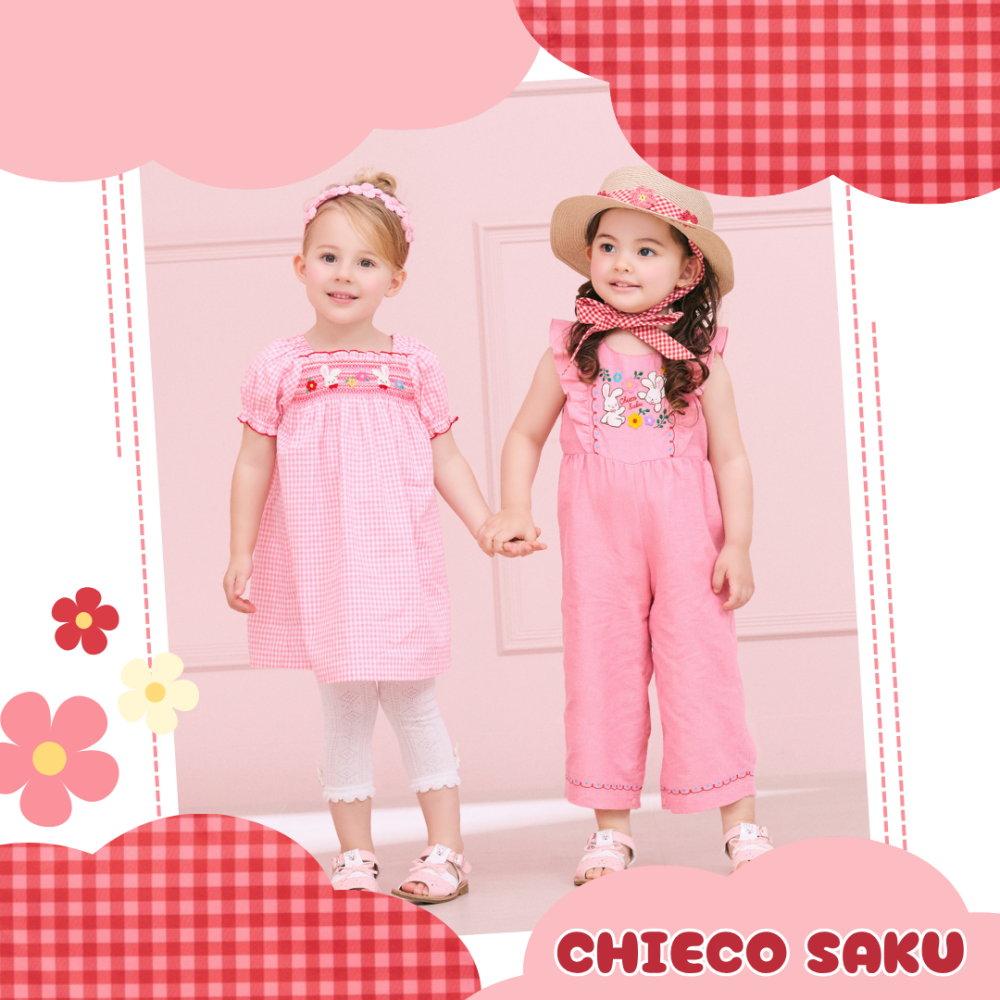 《ミキハウス》チエコサク新作サロペット