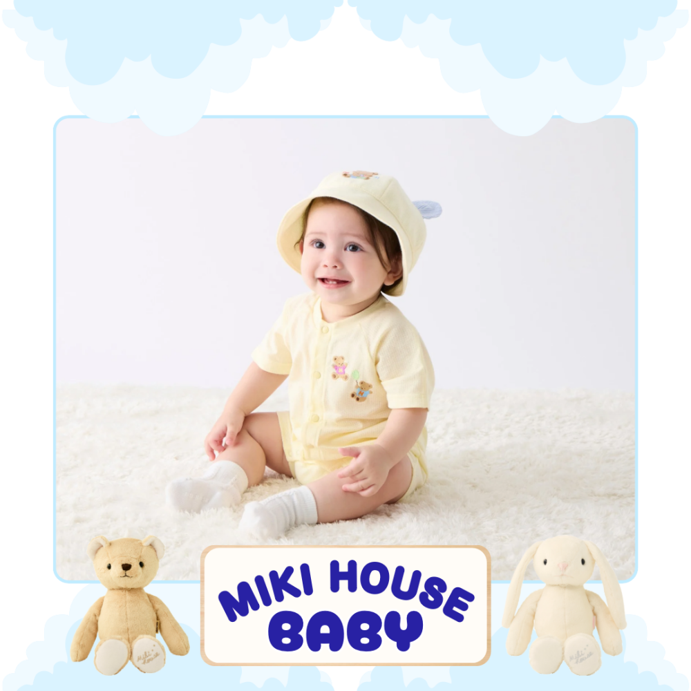 《ミキハウス》新作ショートオール