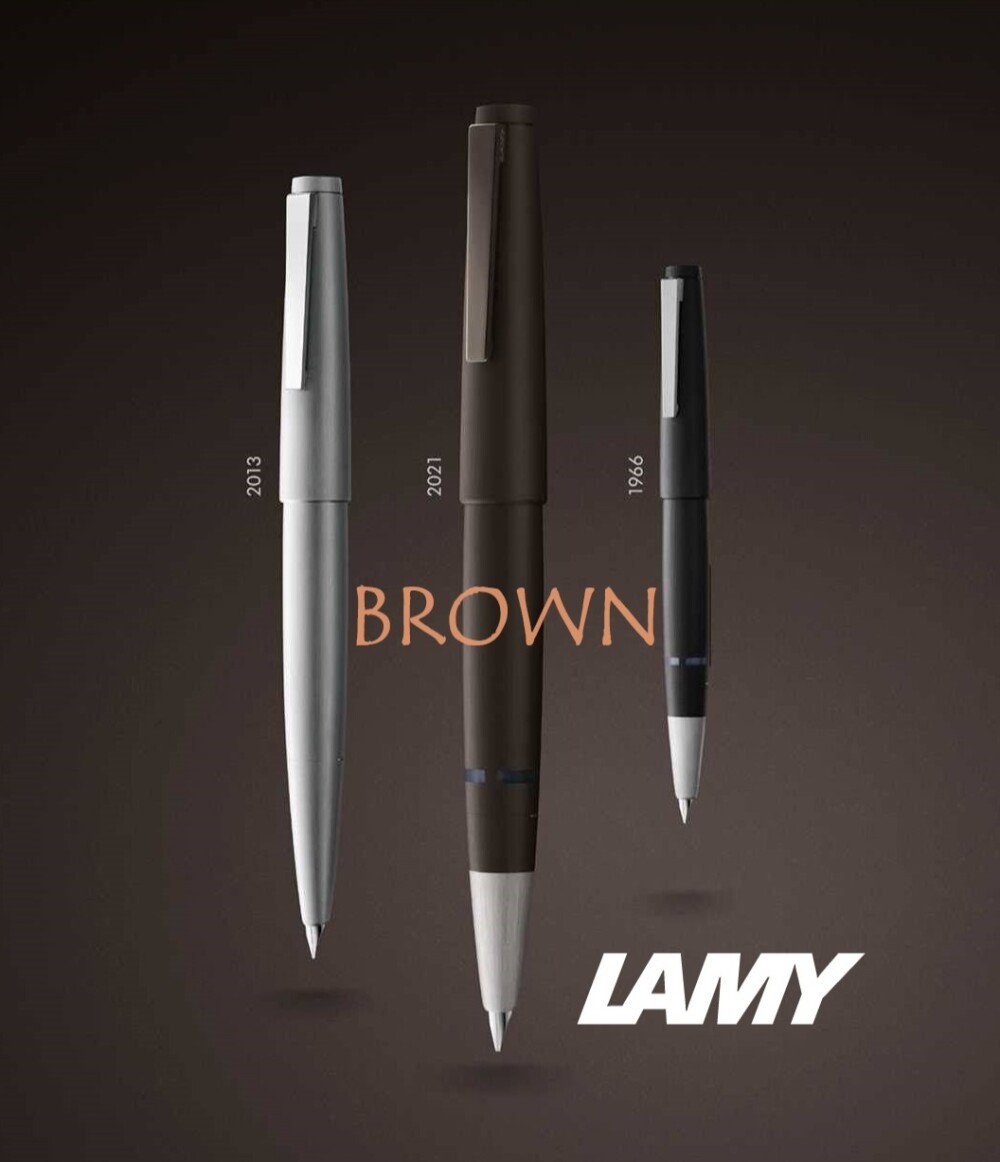 LAMY2000・ブラウン 限定万年筆＊お祝いのギフトに🎁 | 輸入・国産