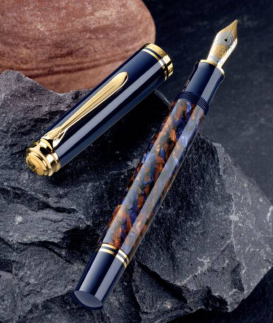 🇩🇪筆記具メーカーペリカン社のスーベレーン800 StoneGarden万年筆をご紹介致します!