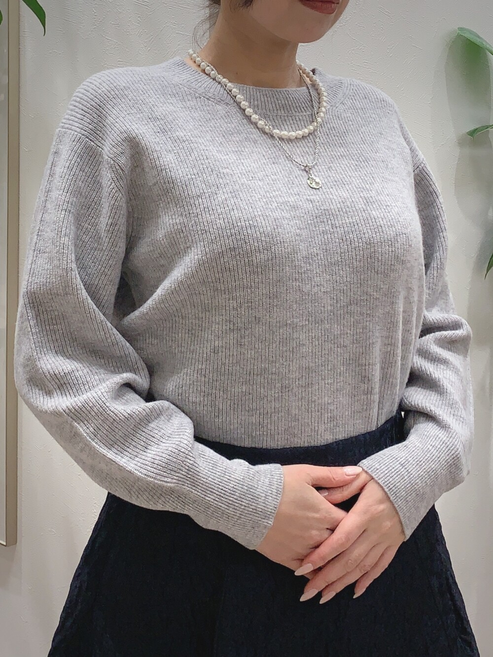 23区MUST BUYのベーシックニット