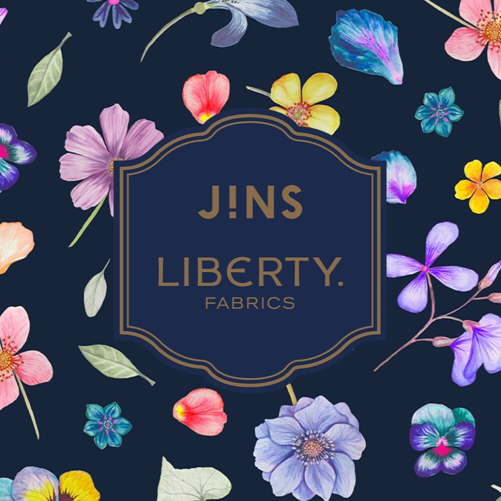 「JINS MADE WITH LIBERTY FABRICS」2024年1月25日発売！
