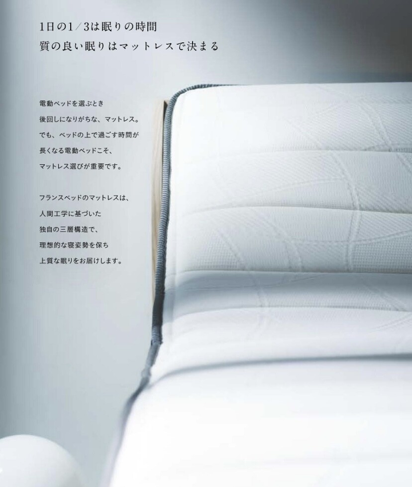 電動リクライニングのマットレスのあまり知られていないお話🔹曲がるスプリングの負荷🔹