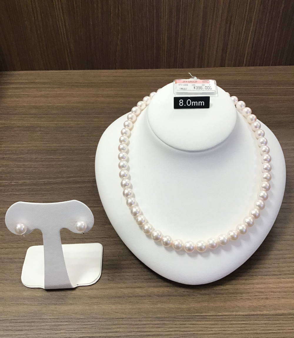 《✨アコヤネックレスイヤリングセットが今月末までの特別価格✨》