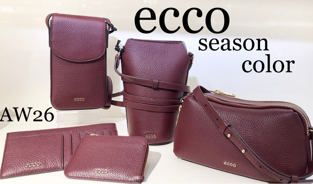 〚ECCO〛BAG＆レザー小物♡AW26 シーズンカラー