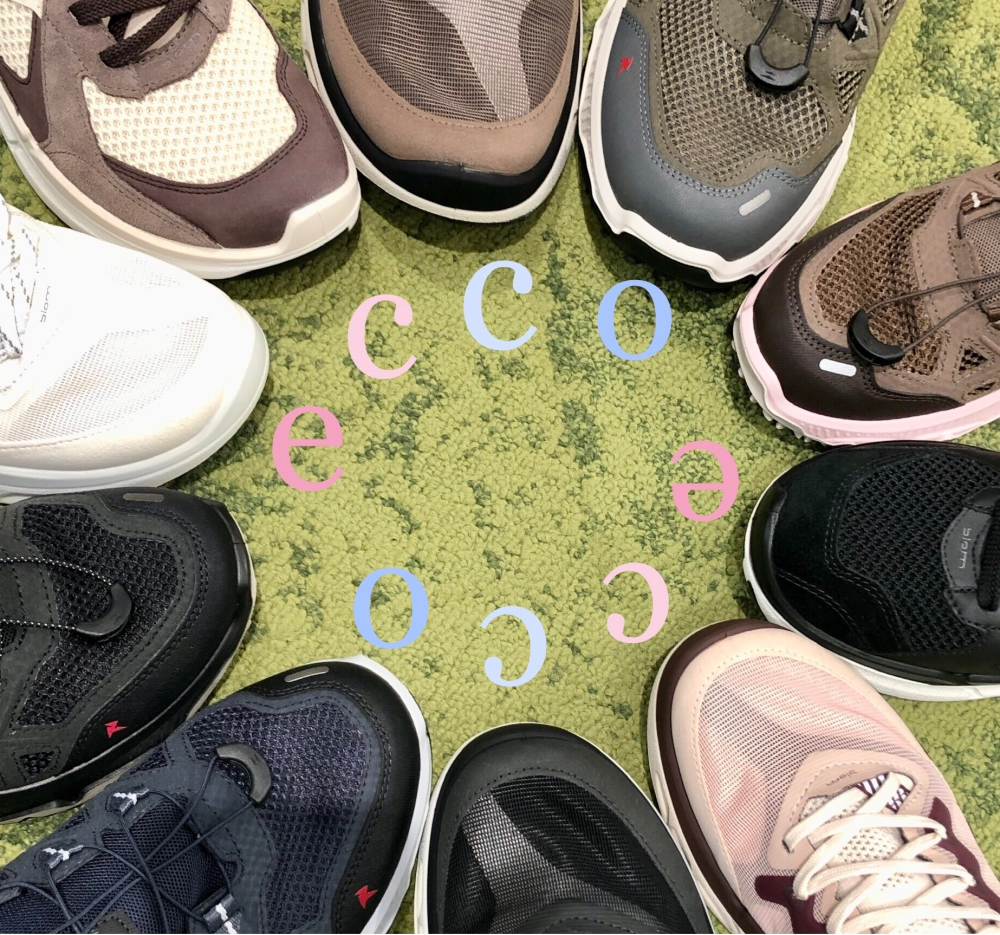 〚ECCO〛メッシュスニーカー