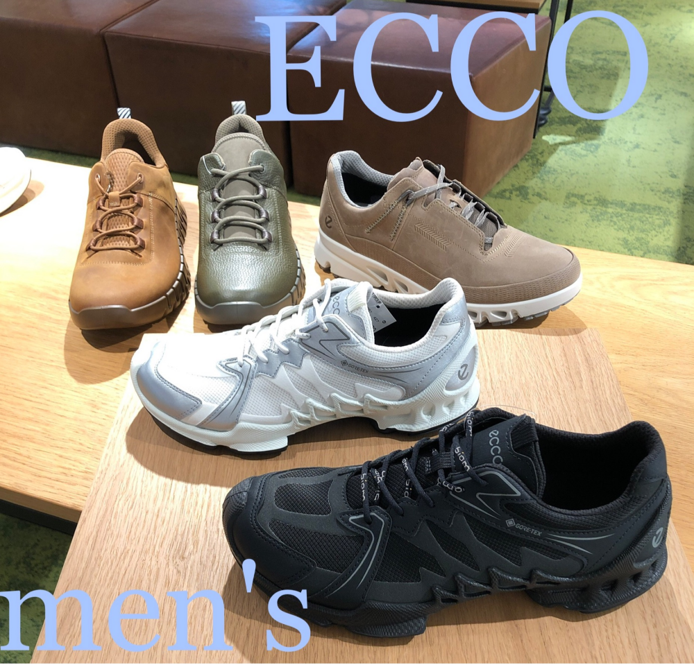【ECCO】NEWメンズシューズ‼