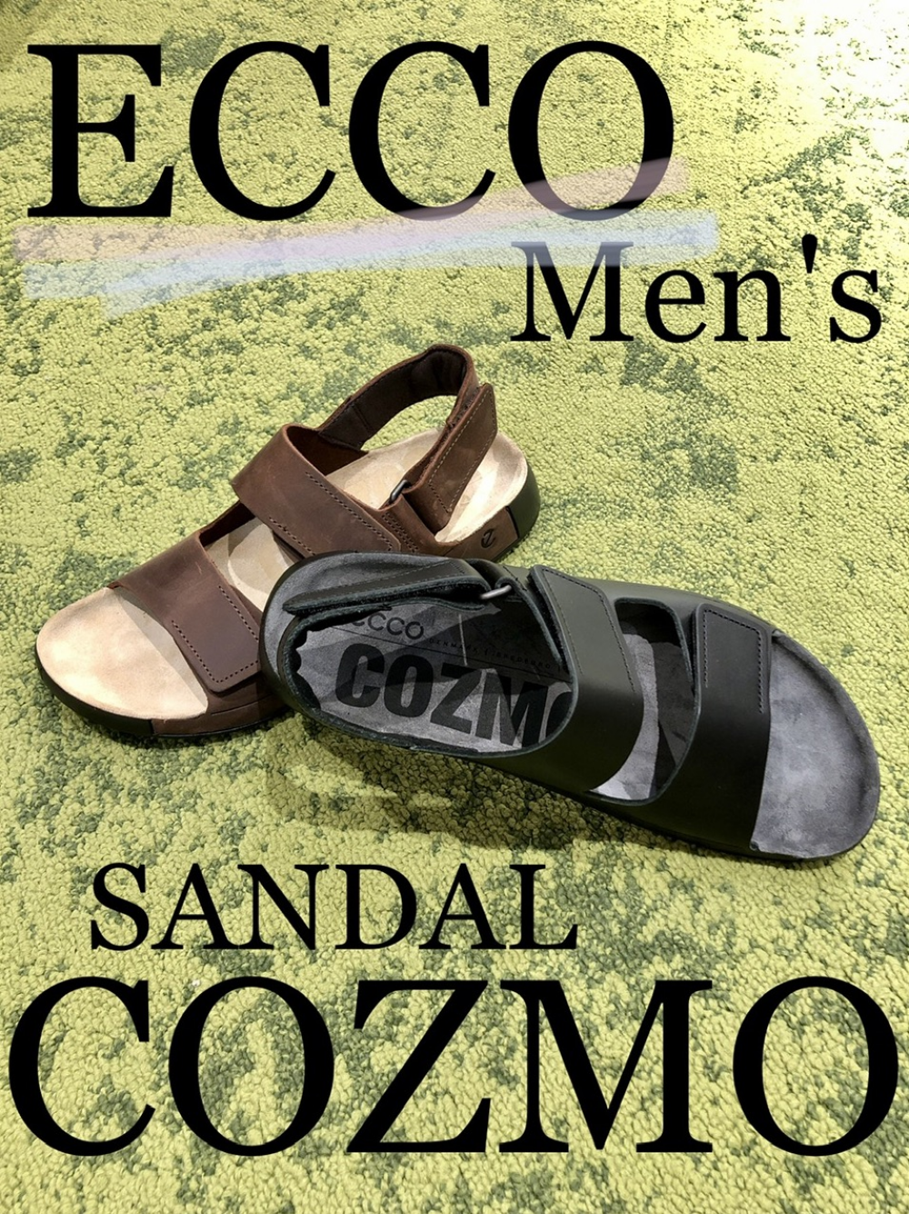 〚ECCO〛メンズサンダル入荷!!