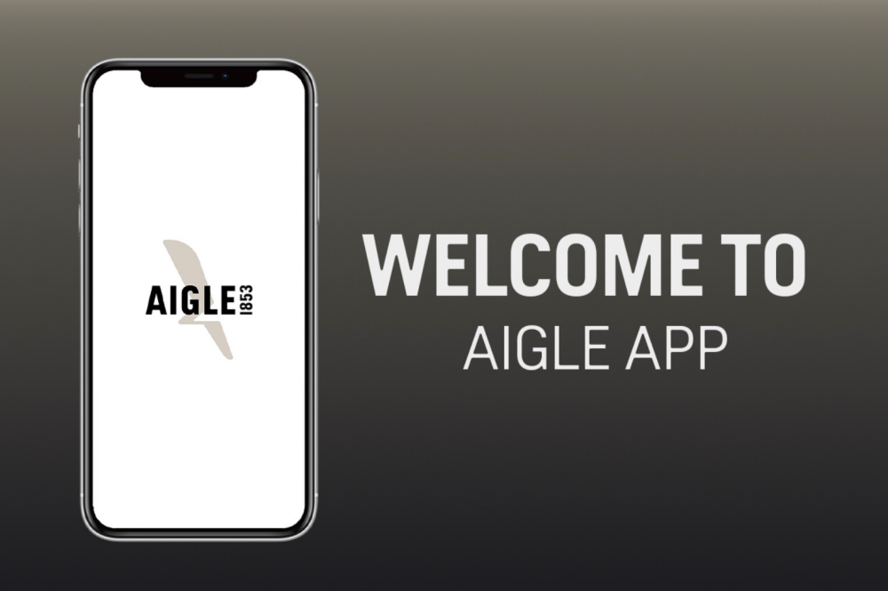 AIGLE公式アプリできました！！