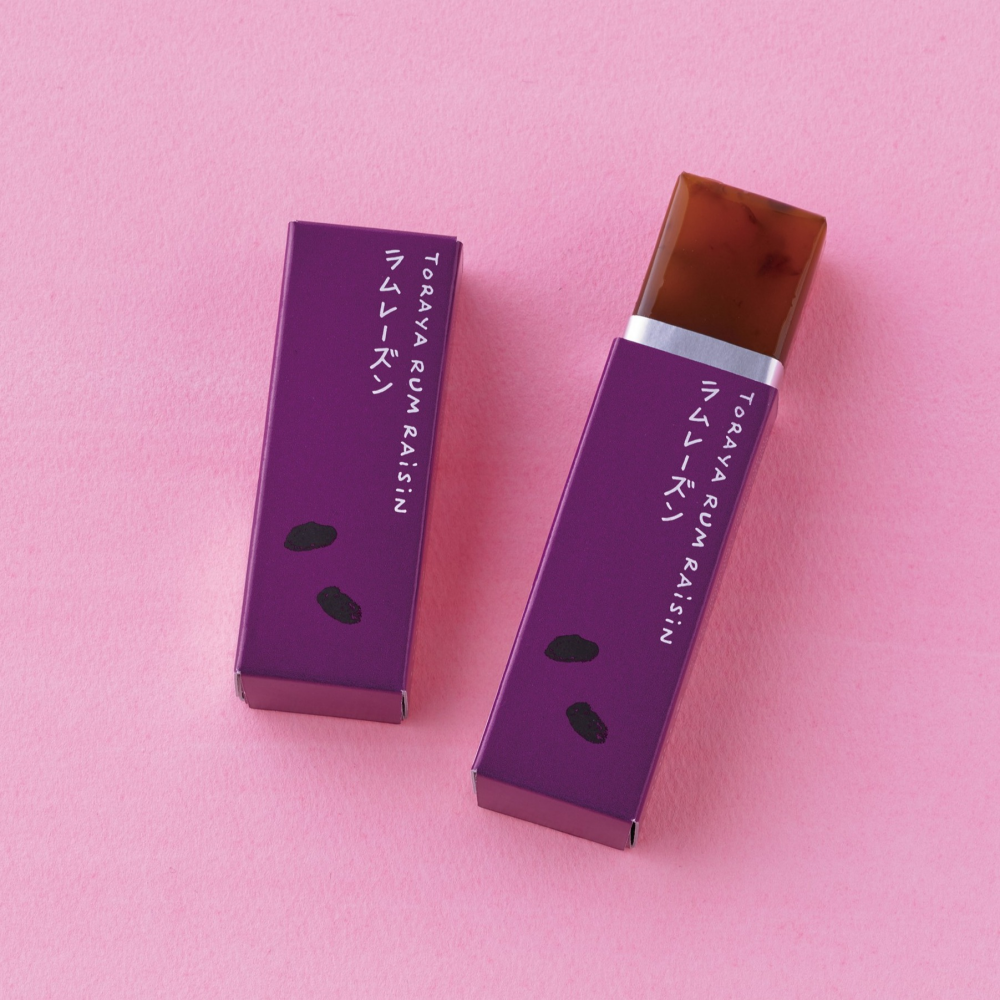 とらや　小形羊羹『ラムレーズン』販売のお知らせ