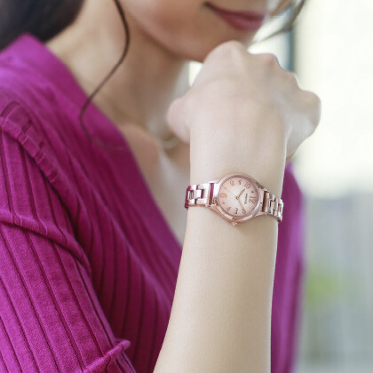 wiccaのピンクゴールド色の腕時計！ | シチズン | 大丸京都店公式 SHOP 