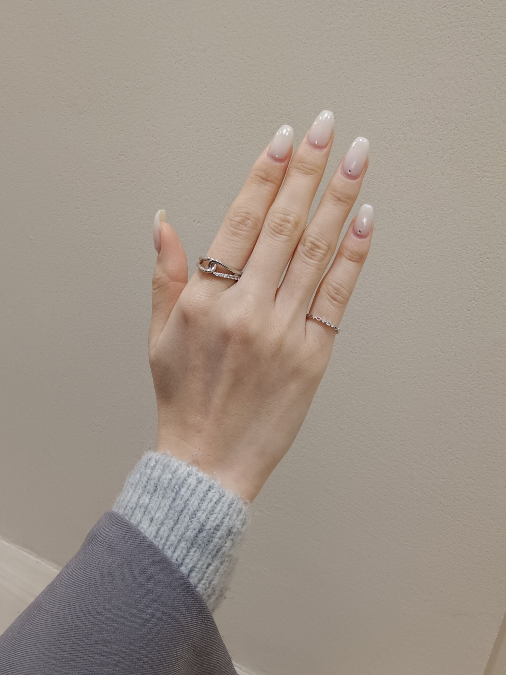 冬ネイルと新作リングコーディネート紹介