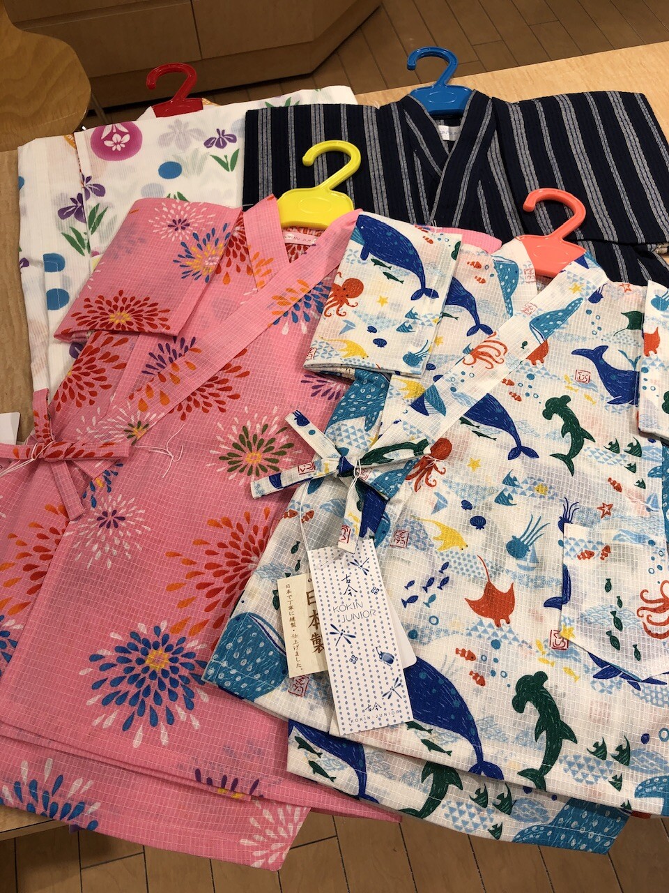 子供浴衣、じんべえ 入荷しました！