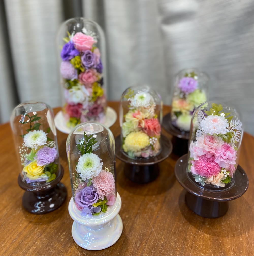 夏のお供え花はプリザーブドフラワーで🍀