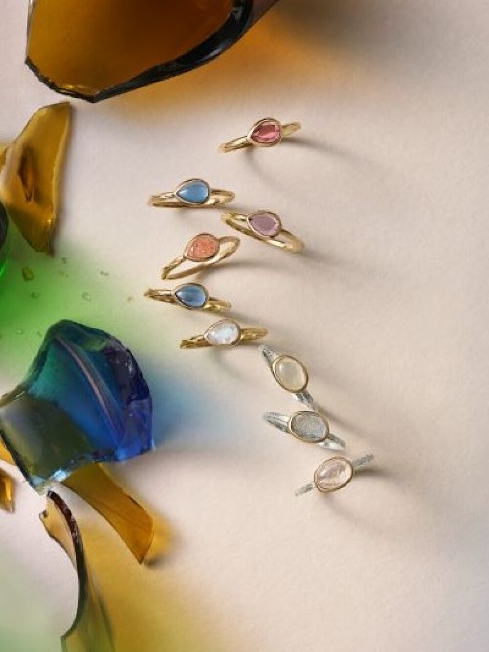 重ねてかわいい💍リングコーディネート