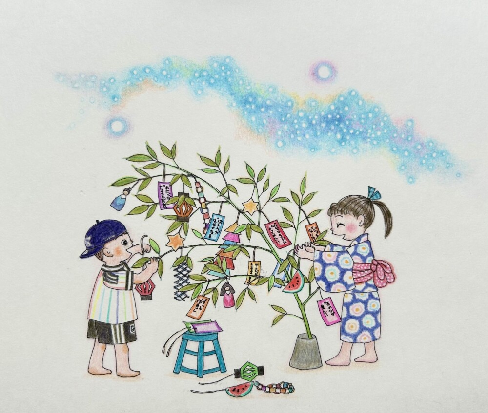 お花と共に楽しむ七夕🎋 | 商品券売場