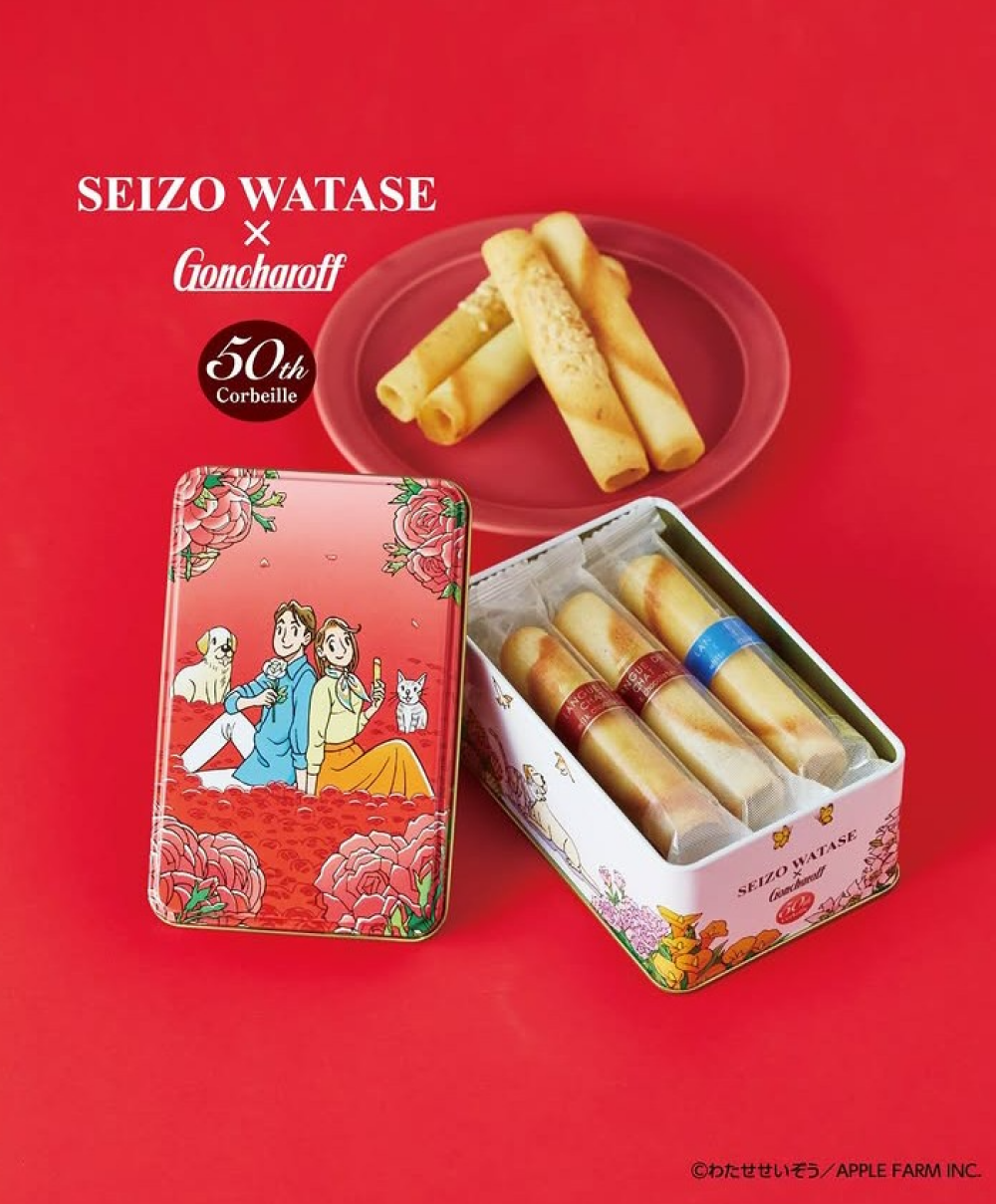 【ｺﾞﾝﾁｬﾛﾌ】わたせせいぞう コルベイユ缶　再販のお知らせ