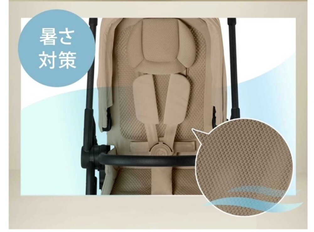 ＜Cybex＞ベビーカーも夏仕様に
